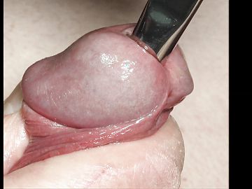 DO NOT VIEW IF SENSITIVE! 14mm Sounding Big Uncut Head Ultra Close-up w Cumshot POV 4K